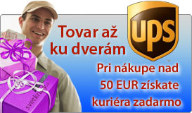 Pri nákupe nad 50 EUR získate kuriéra zadarmo